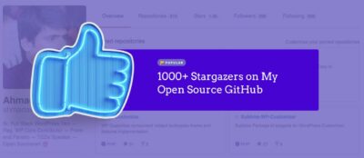 🎉 1000+ Stargazers on My Open Source GitHub Repositories