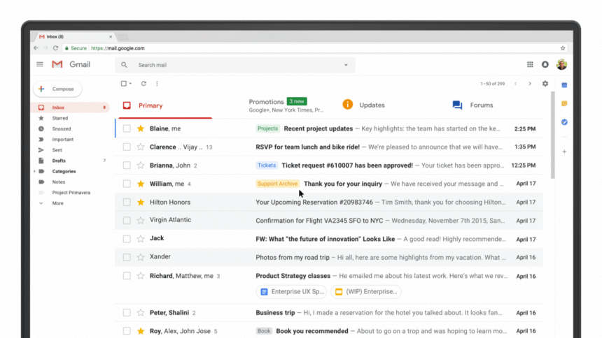 New Gmail 📨