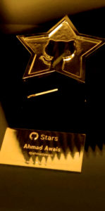 GitHub Stars Award — Ahmad Awais