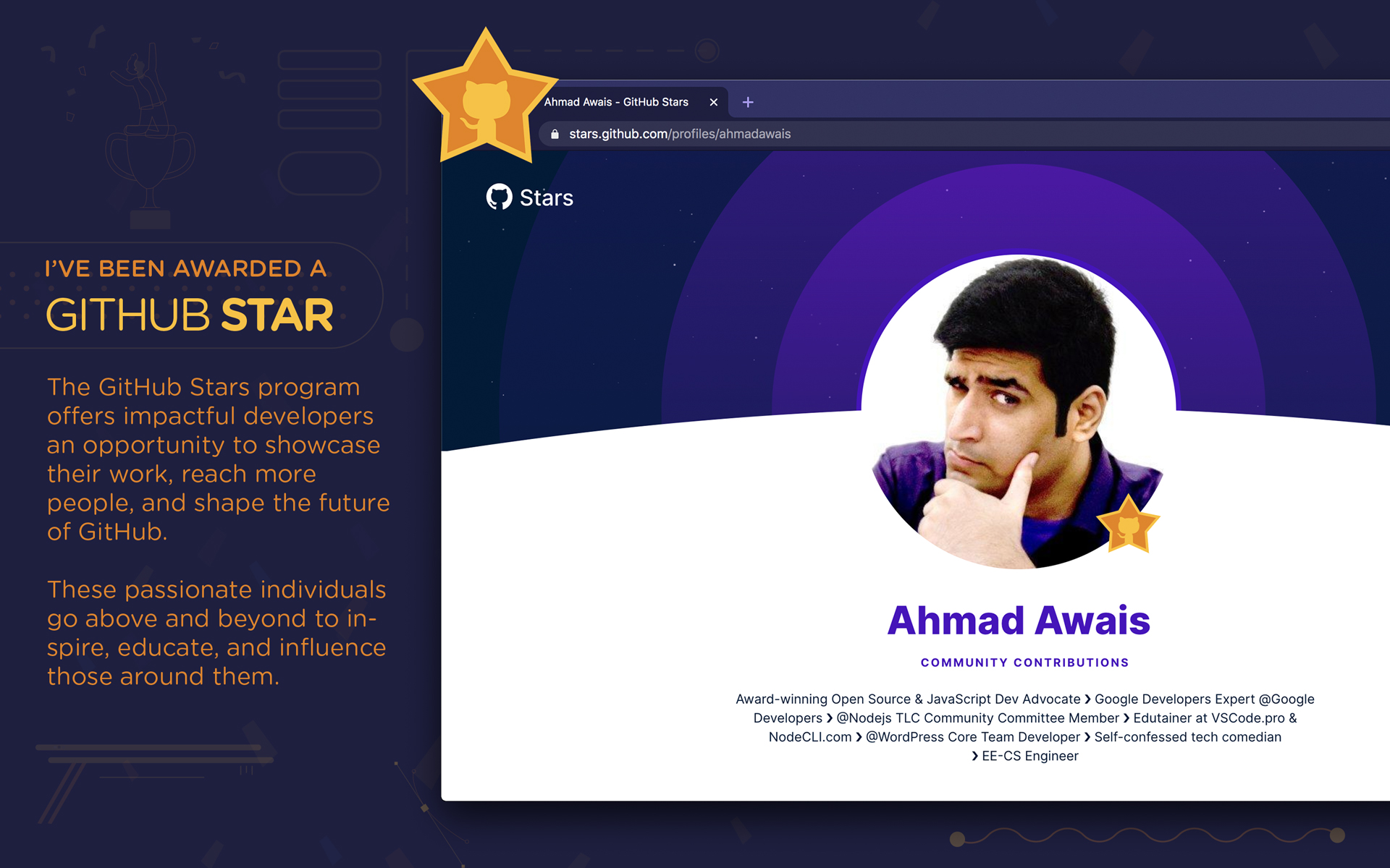 Github Stars Award